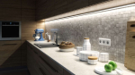 Profil LED LUMINES typ H inox anodowany 2,02 m