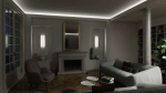 Profil LUMINES typ LOGI czarny lakierowany 2,02 m