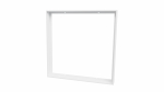 Obudowa / ramka natynkowa do paneli LED 60x60 - aluminiowa biała składana