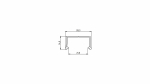 Profil LED LUMINES typ Fixo srebrny anodowany 1 m
