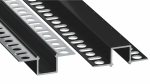 Profil LED LUMINES typ Gaudi czarny lakierowany 1 m