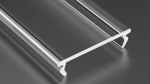 Klosz LUMINES DOUBLE PMMA transparentny 3 m