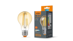 Źródło LED E27 10W A60 Filament Amber WW