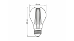 Źródło LED E27 8W A60 do uprawy roślin
