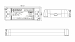 Zasilacz LED CobaltElectro PFV 12V 50W IP20 B