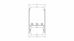 Profil LED LUMINES typ Foldo czarny anodowany 3 m