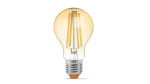 Źródło LED E27 10W A60 Filament Amber WW