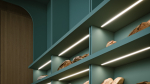 Profil LED LUMINES typ axin surowy 3 m