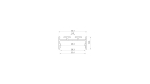 Profil LED LUMINES typ aria surowy 1 m