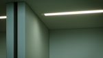 Profil LED LUMINES typ axin surowy 3 m