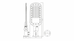 Lampa uliczna LED Stellar2 100W 11000lm NW IP66