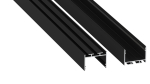 Profil LED LUMINES typ alba czarny anodowany 6,28 m