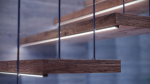 Klosz LUMINES HIGH PMMA FROST mleczny 2,02 m