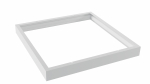 Obudowa / ramka natynkowa do paneli LED 60x60 - aluminiowa biała składana