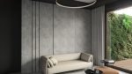 Klosz LUMINES HIGH PMMA czarny 1 m