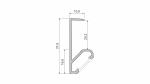 Profil LED LUMINES typ Q20 surowy 4,15 m