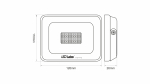 Naświetlacz LED DRAGO 20W NW IP65 SLIM